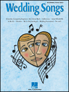 Wedding Songs piano sheet music cover